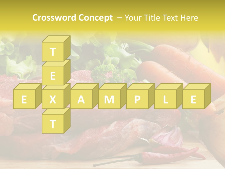 Digitally Generated Figure Pain PowerPoint Template