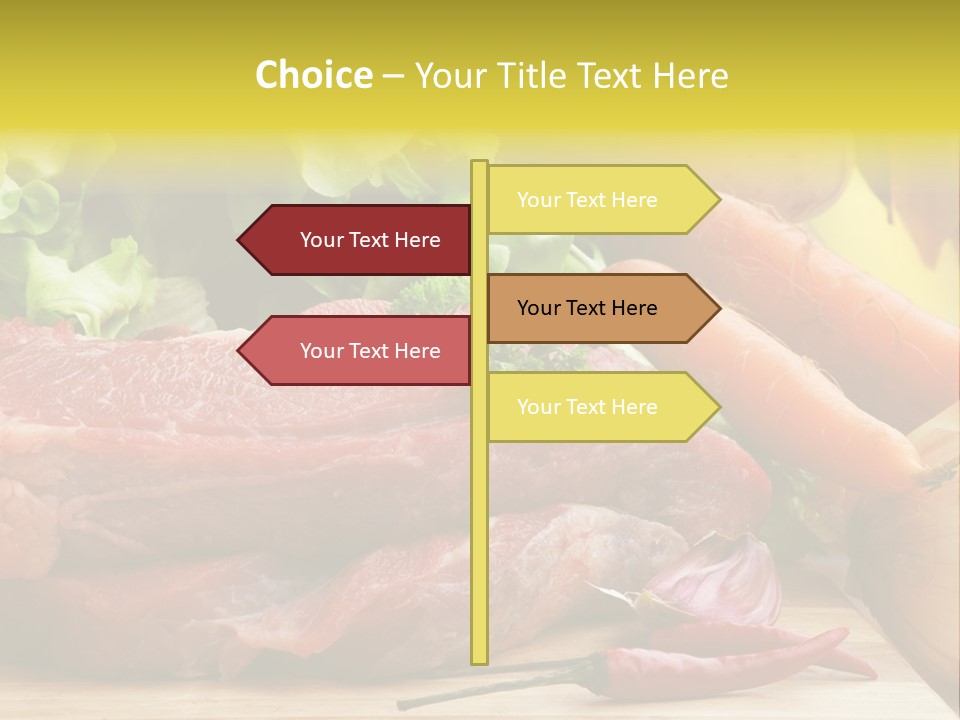 Digitally Generated Figure Pain PowerPoint Template