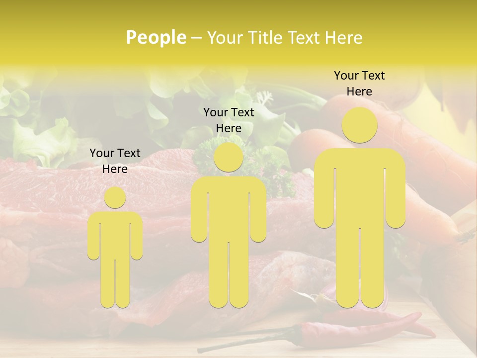 Digitally Generated Figure Pain PowerPoint Template