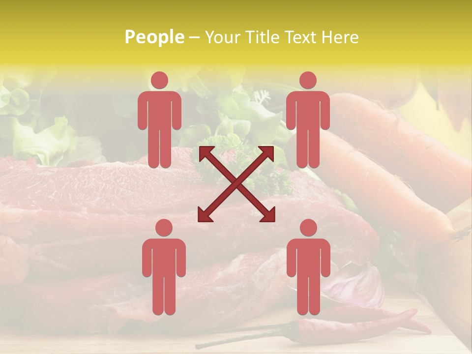 Digitally Generated Figure Pain PowerPoint Template