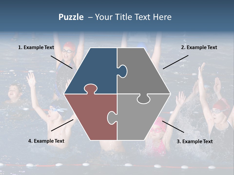 Back Pain Graphic Red PowerPoint Template