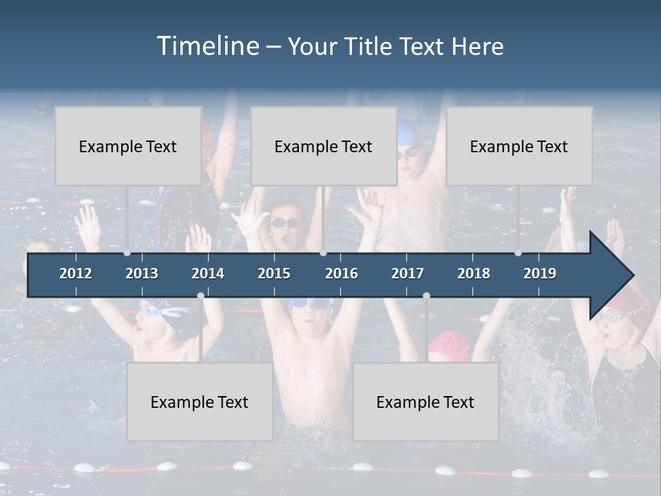 Back Pain Graphic Red PowerPoint Template