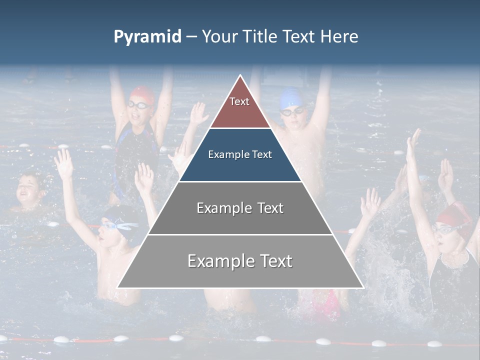 Back Pain Graphic Red PowerPoint Template