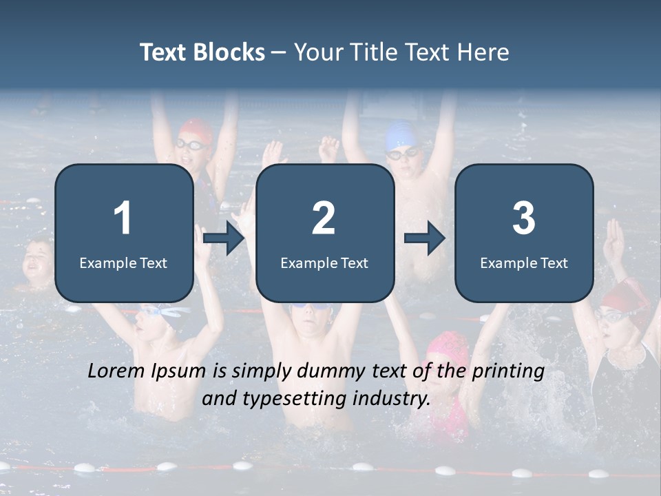 Back Pain Graphic Red PowerPoint Template