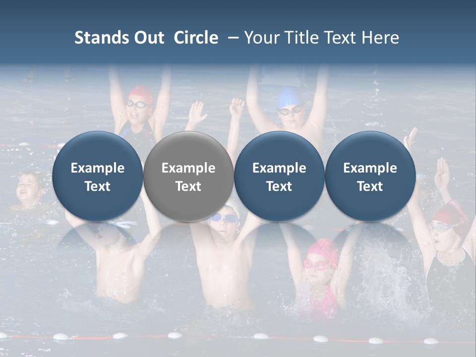 Back Pain Graphic Red PowerPoint Template