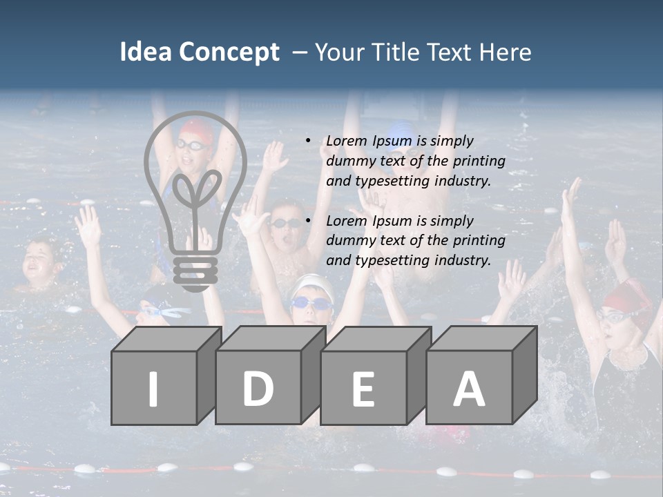 Back Pain Graphic Red PowerPoint Template