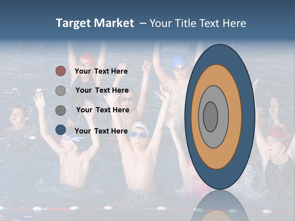 Back Pain Graphic Red PowerPoint Template