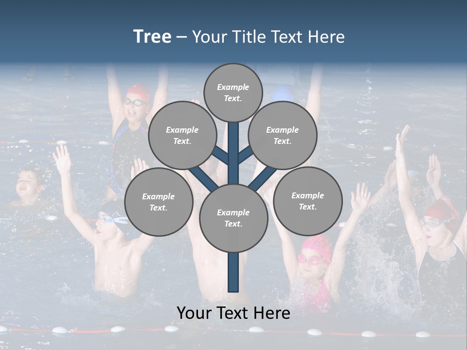 Back Pain Graphic Red PowerPoint Template