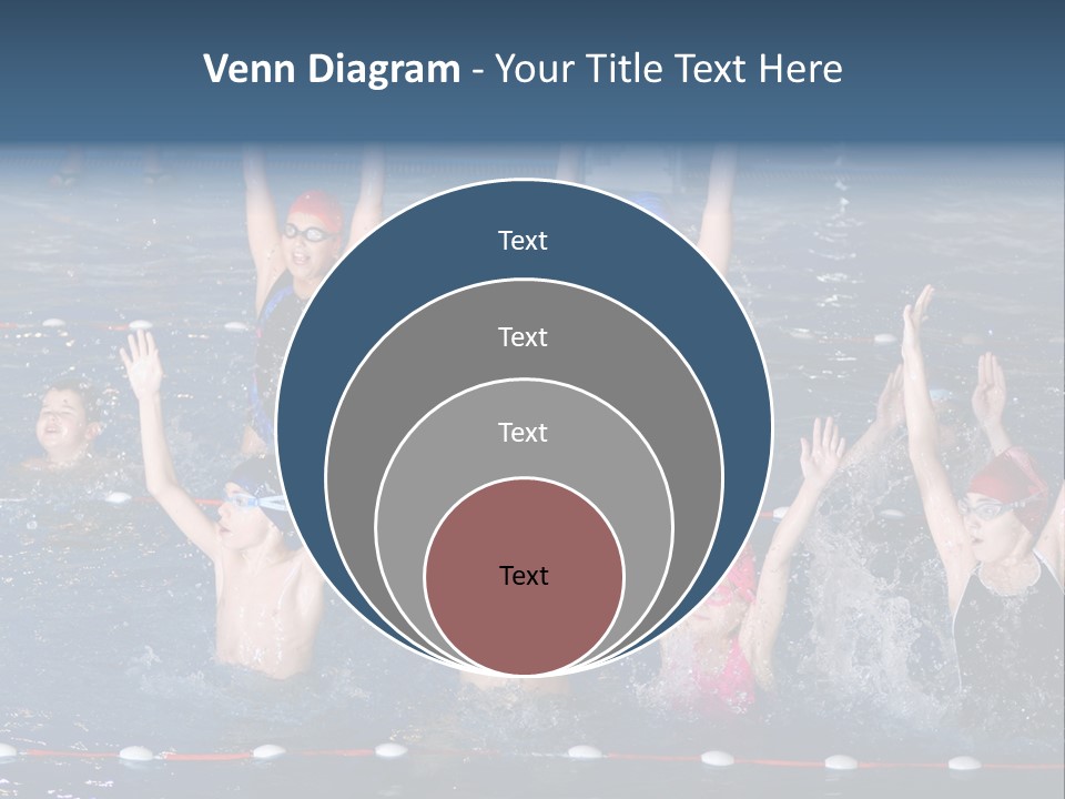 Back Pain Graphic Red PowerPoint Template