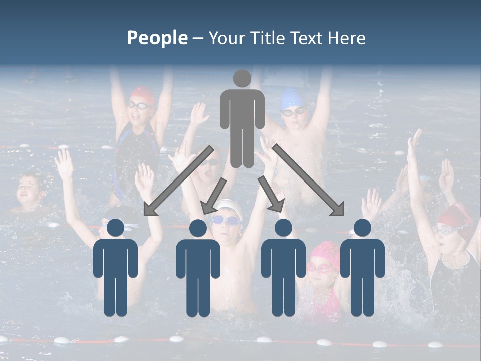 Back Pain Graphic Red PowerPoint Template