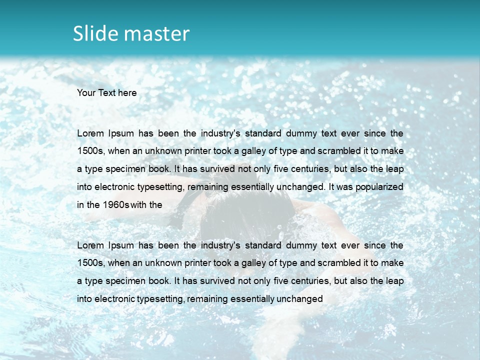 Pain Body Graphic PowerPoint Template