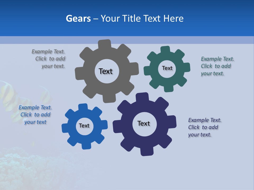 Digitally Generated Pain Model PowerPoint Template