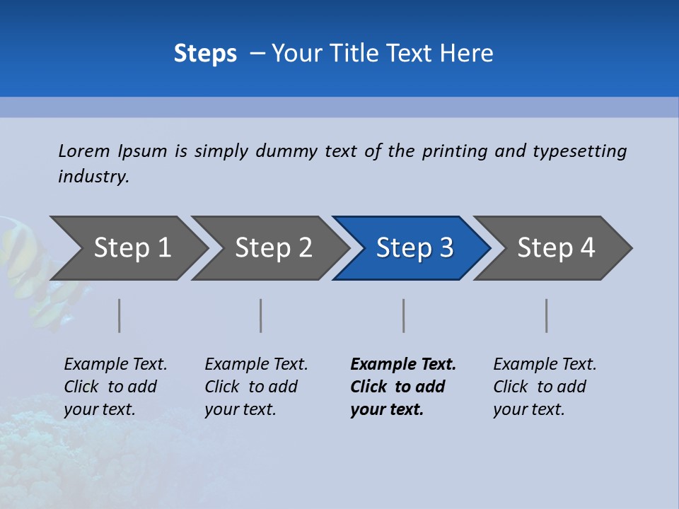 Digitally Generated Pain Model PowerPoint Template