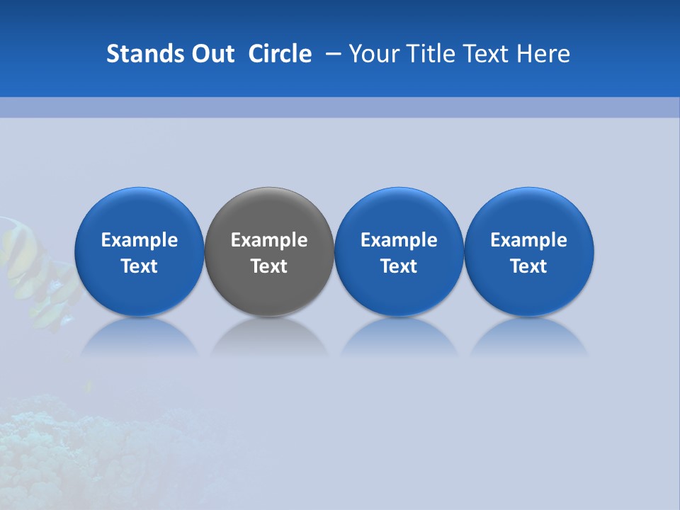 Digitally Generated Pain Model PowerPoint Template