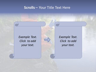 Back Illustration Spine PowerPoint Template