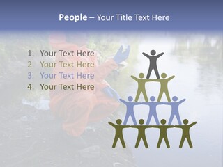 Back Illustration Spine PowerPoint Template