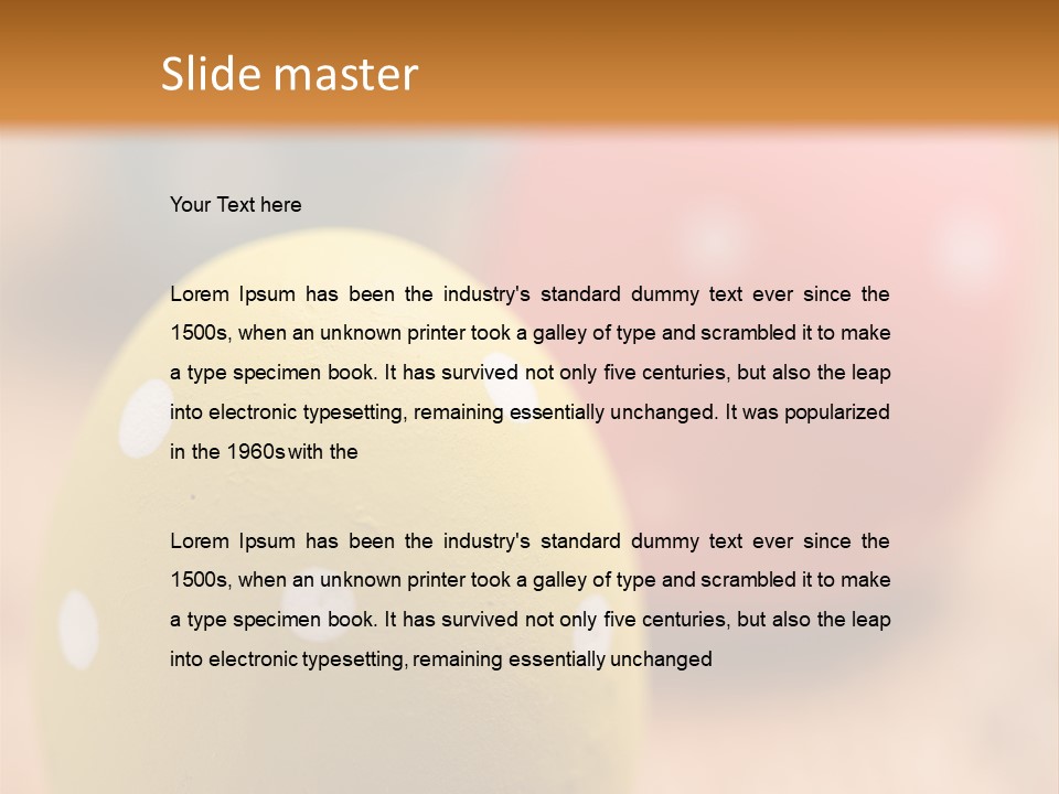 Illustration Orthopedics Painful PowerPoint Template