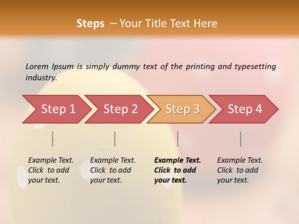 Illustration Orthopedics Painful PowerPoint Template