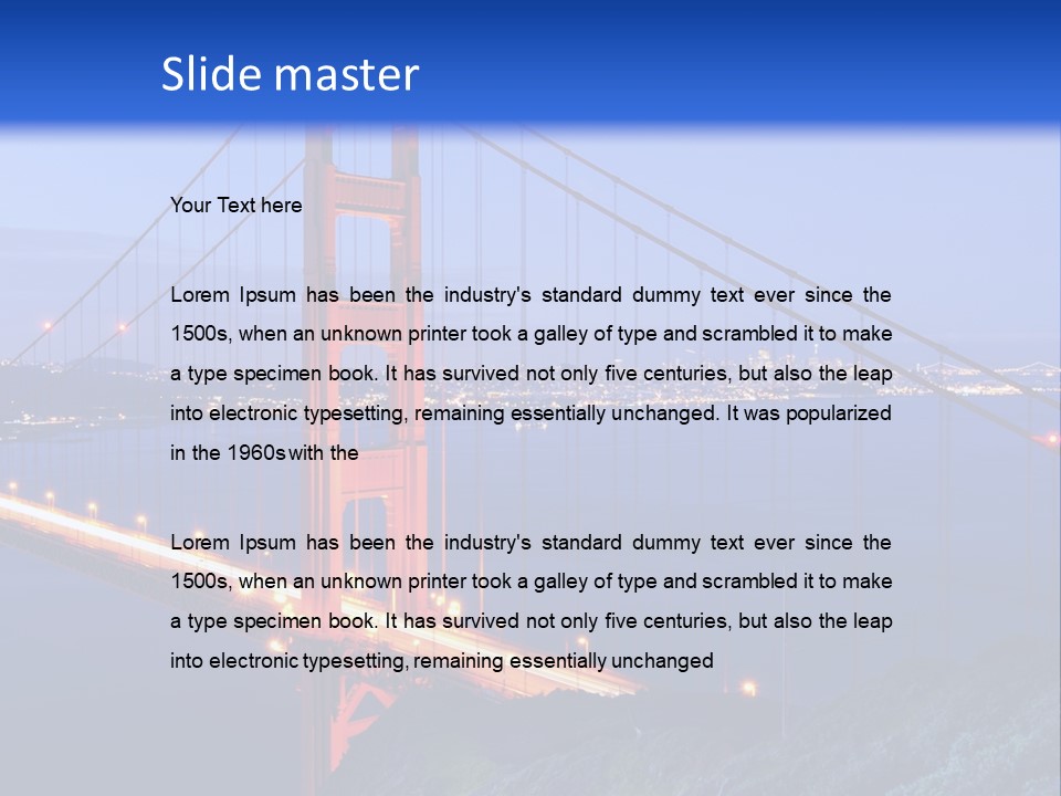 Vertebrae Digitally Generated Rubbing PowerPoint Template