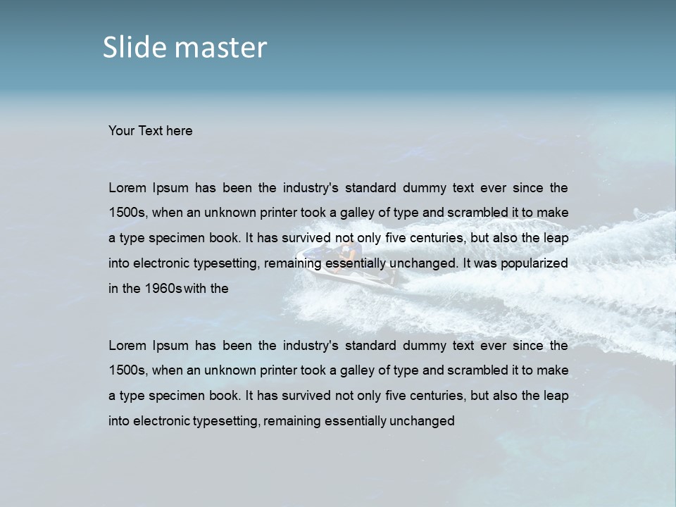 Painful Back Pain Orthopedics PowerPoint Template