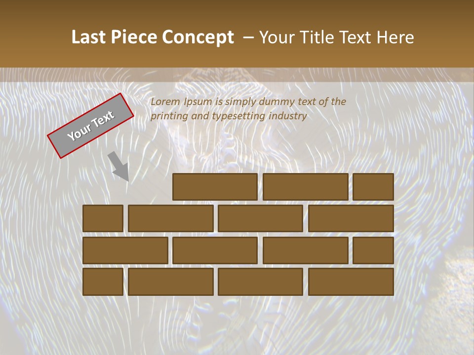 Painful Spine Illustration PowerPoint Template