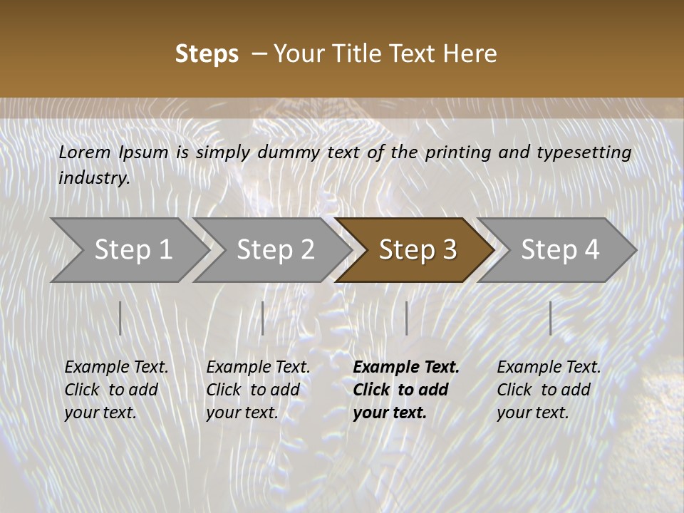Painful Spine Illustration PowerPoint Template