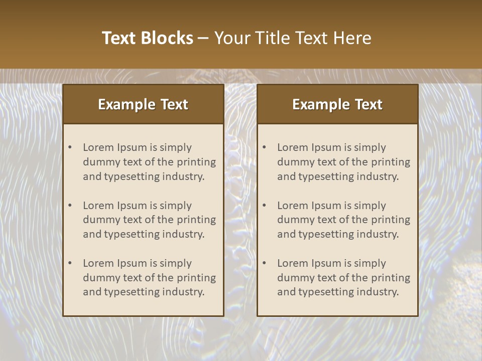 Painful Spine Illustration PowerPoint Template