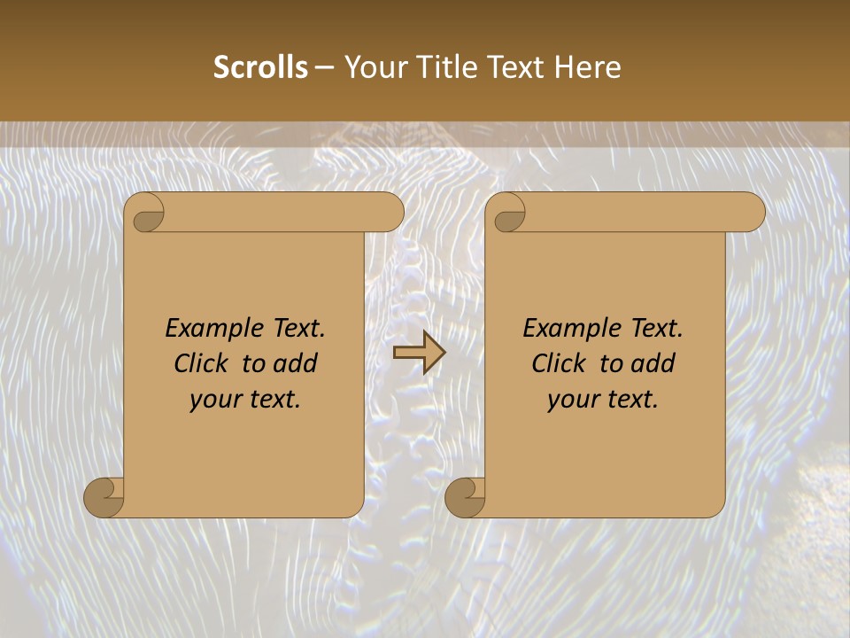 Painful Spine Illustration PowerPoint Template