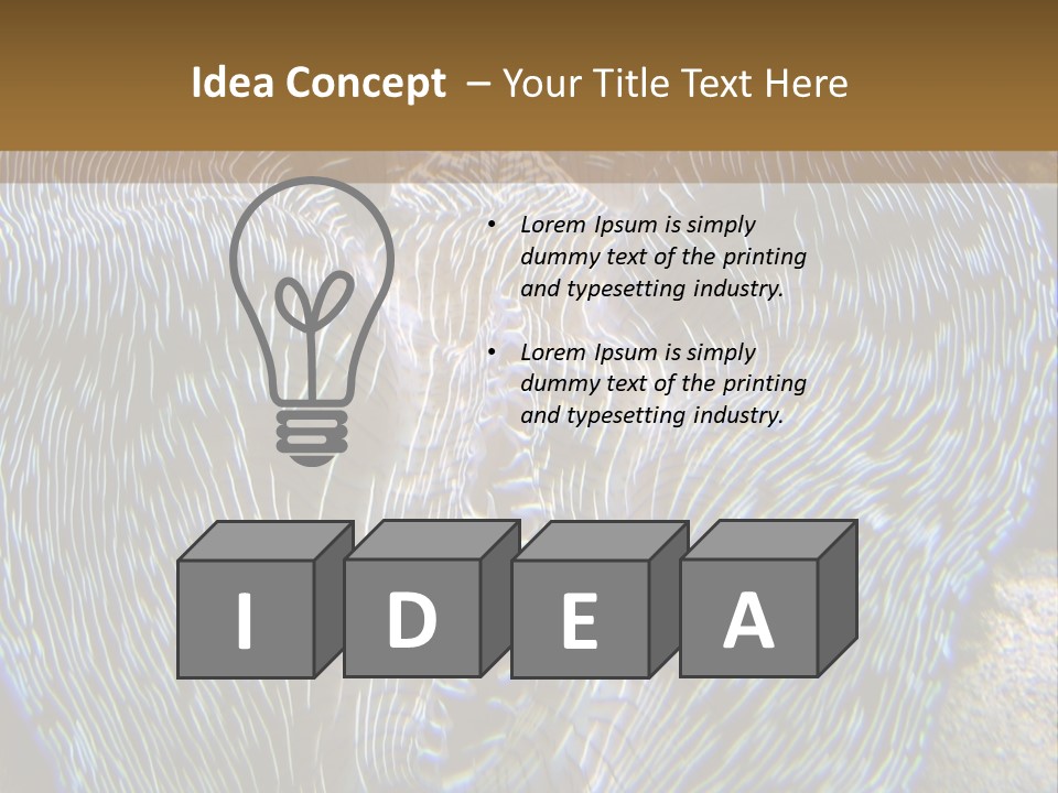 Painful Spine Illustration PowerPoint Template