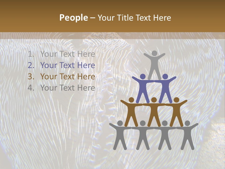 Painful Spine Illustration PowerPoint Template