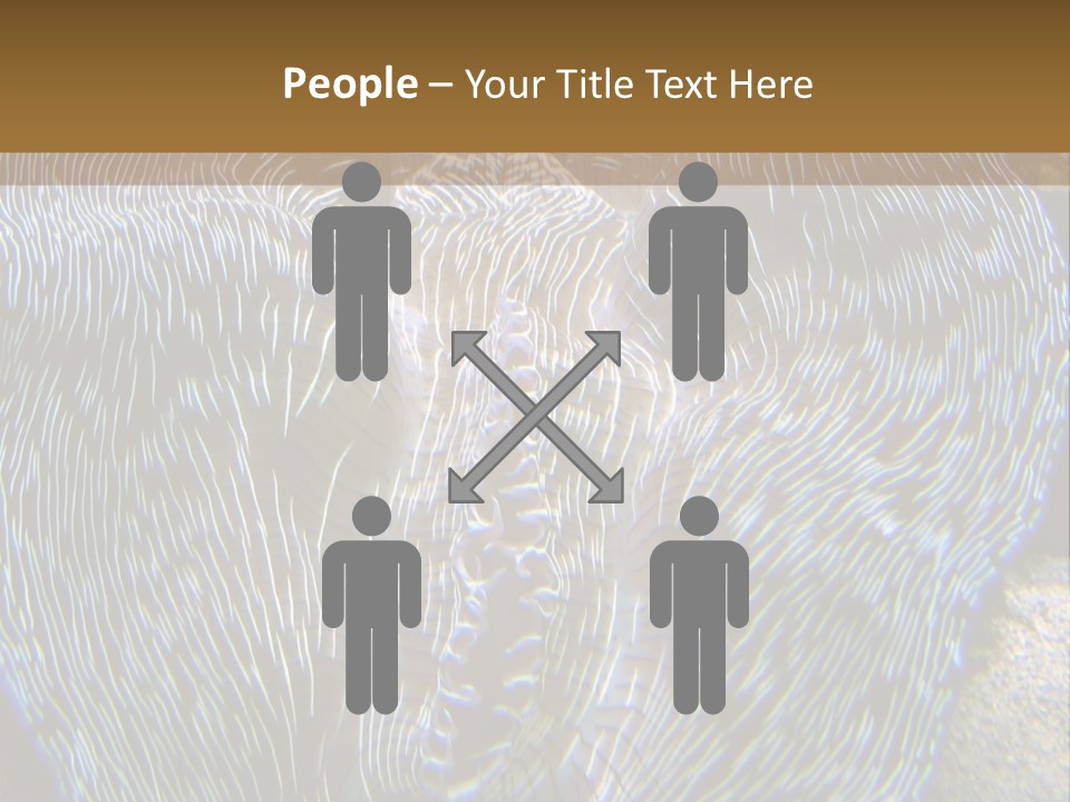 Painful Spine Illustration PowerPoint Template