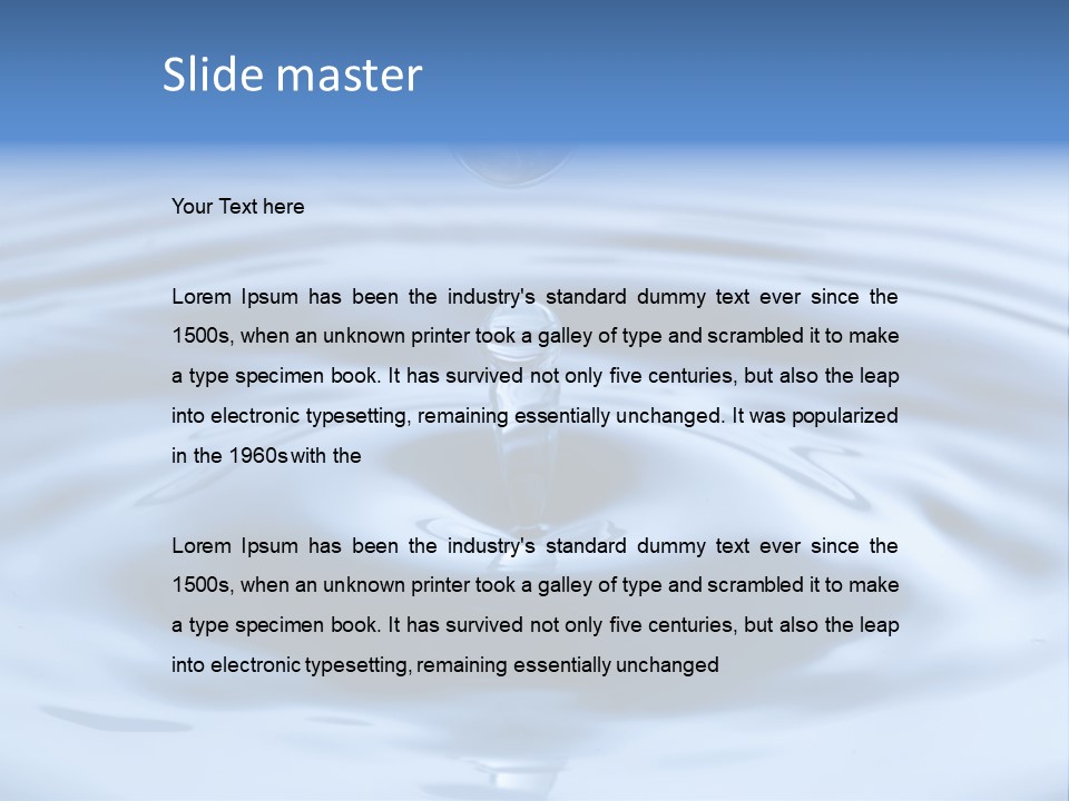 Spine Graphic Massaging PowerPoint Template