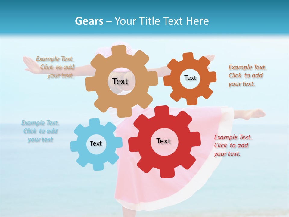 Pain Body Red PowerPoint Template