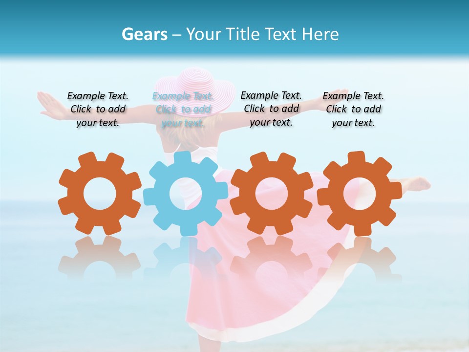 Pain Body Red PowerPoint Template