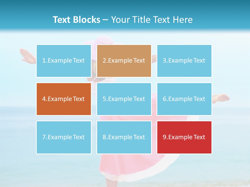 Pain Body Red PowerPoint Template