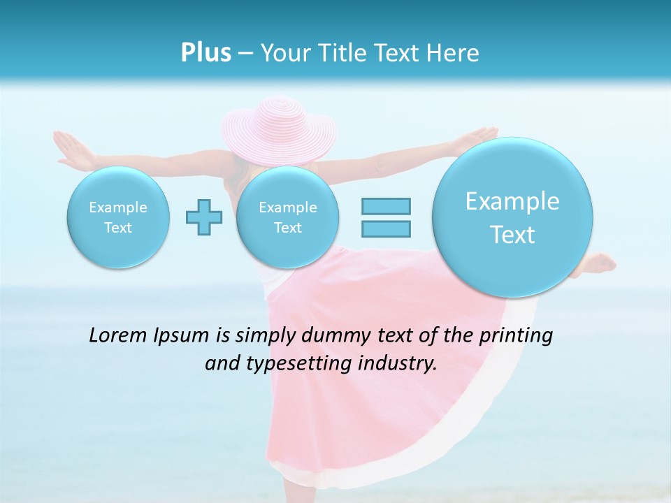 Pain Body Red PowerPoint Template