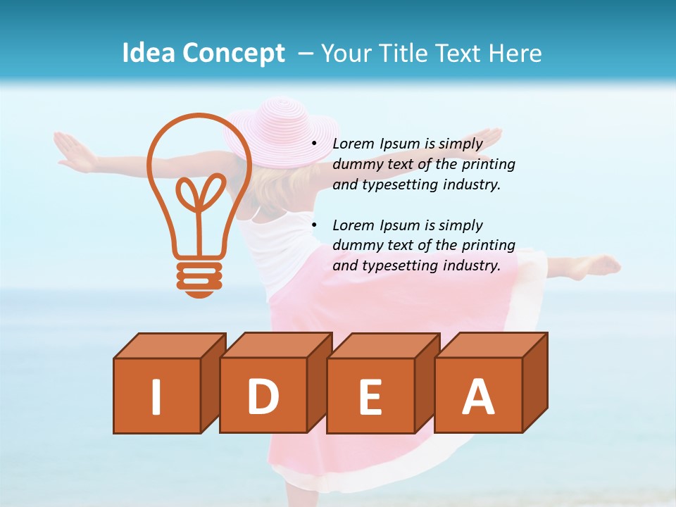 Pain Body Red PowerPoint Template