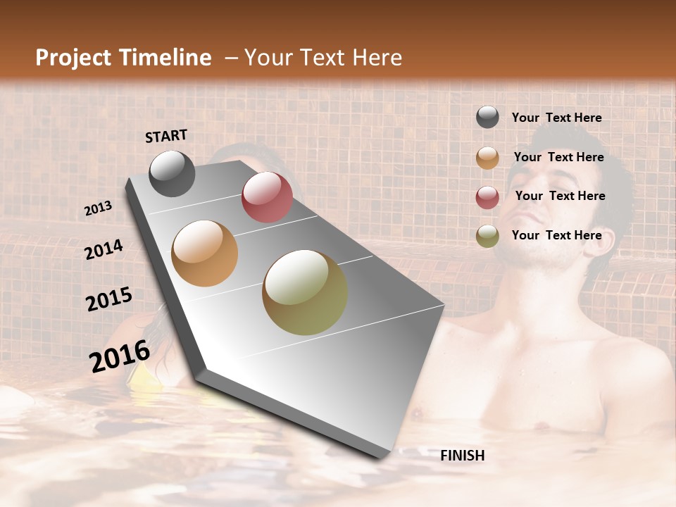Spine Figure Back Pain PowerPoint Template