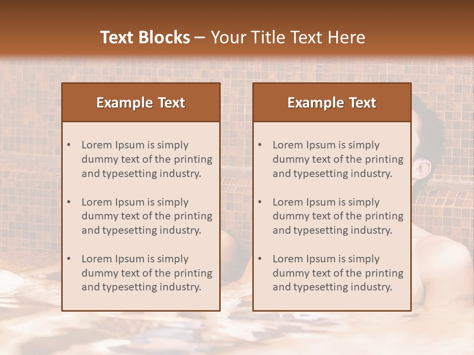 Spine Figure Back Pain PowerPoint Template