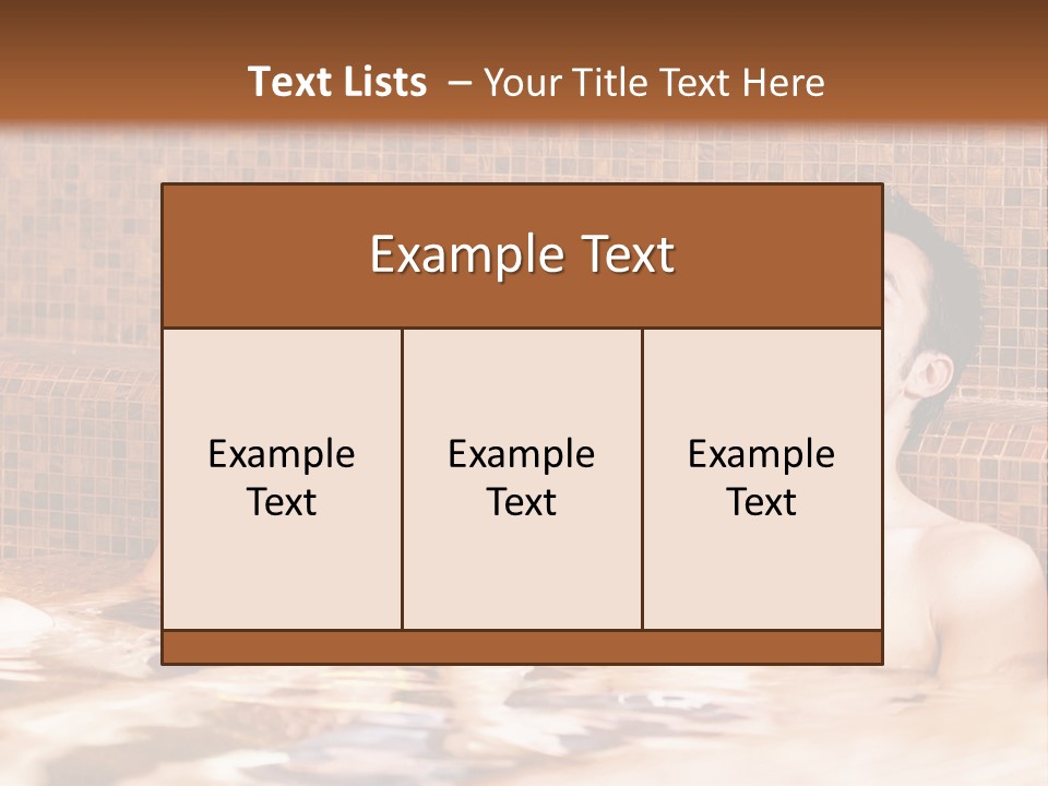 Spine Figure Back Pain PowerPoint Template
