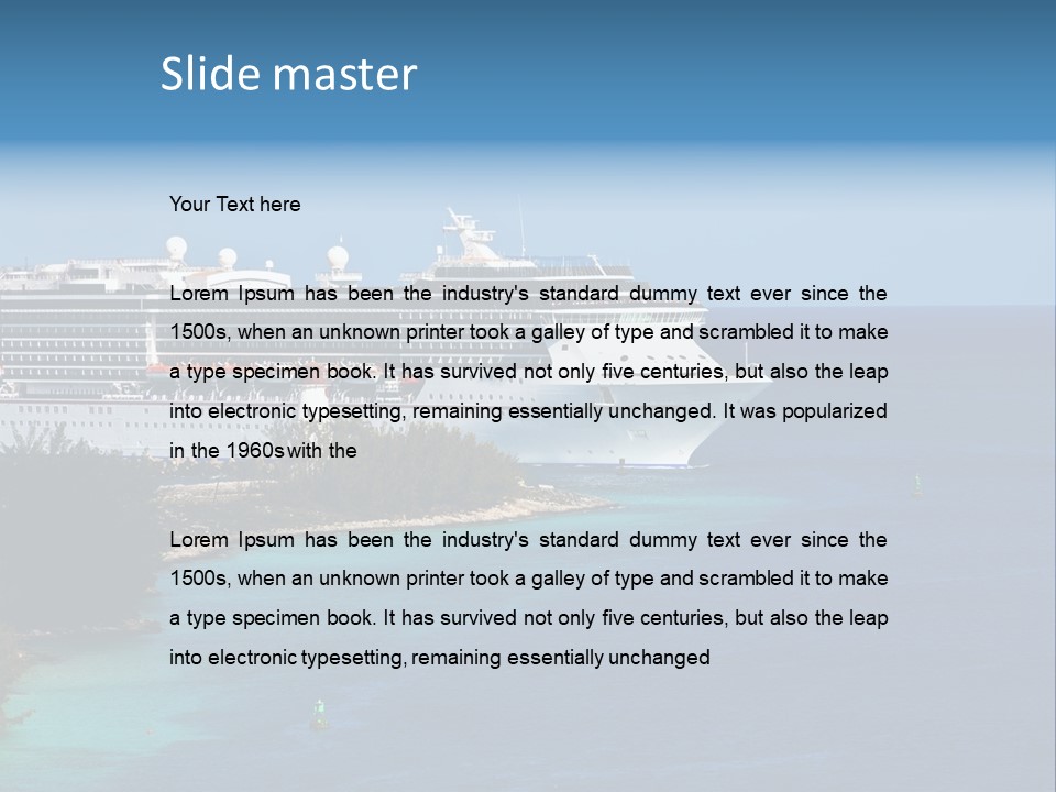 Orthopedics Vertebrae Transparent PowerPoint Template