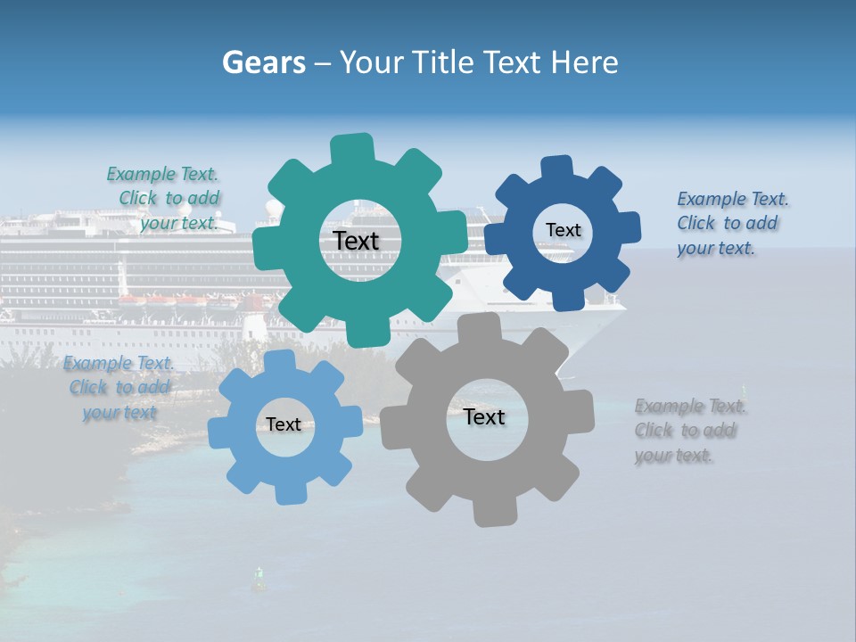 Orthopedics Vertebrae Transparent PowerPoint Template