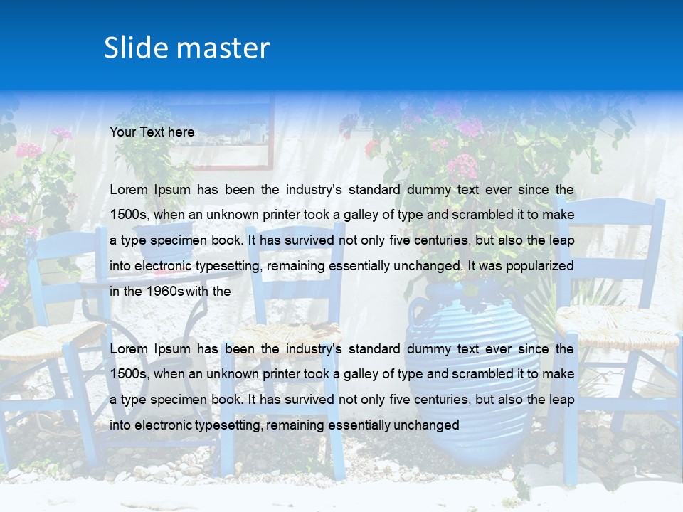 Body Spine Graphic PowerPoint Template