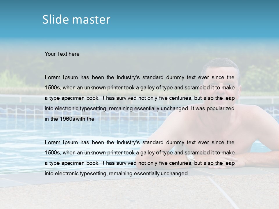 Spine Pain Skeleton PowerPoint Template