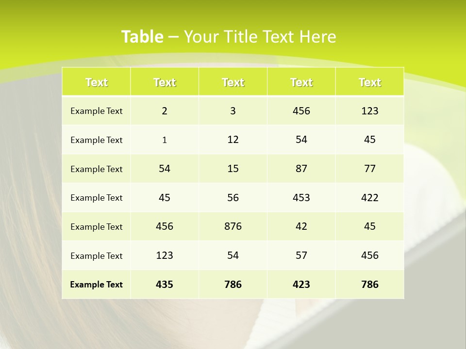 Back Pain Spine Vertebrae PowerPoint Template