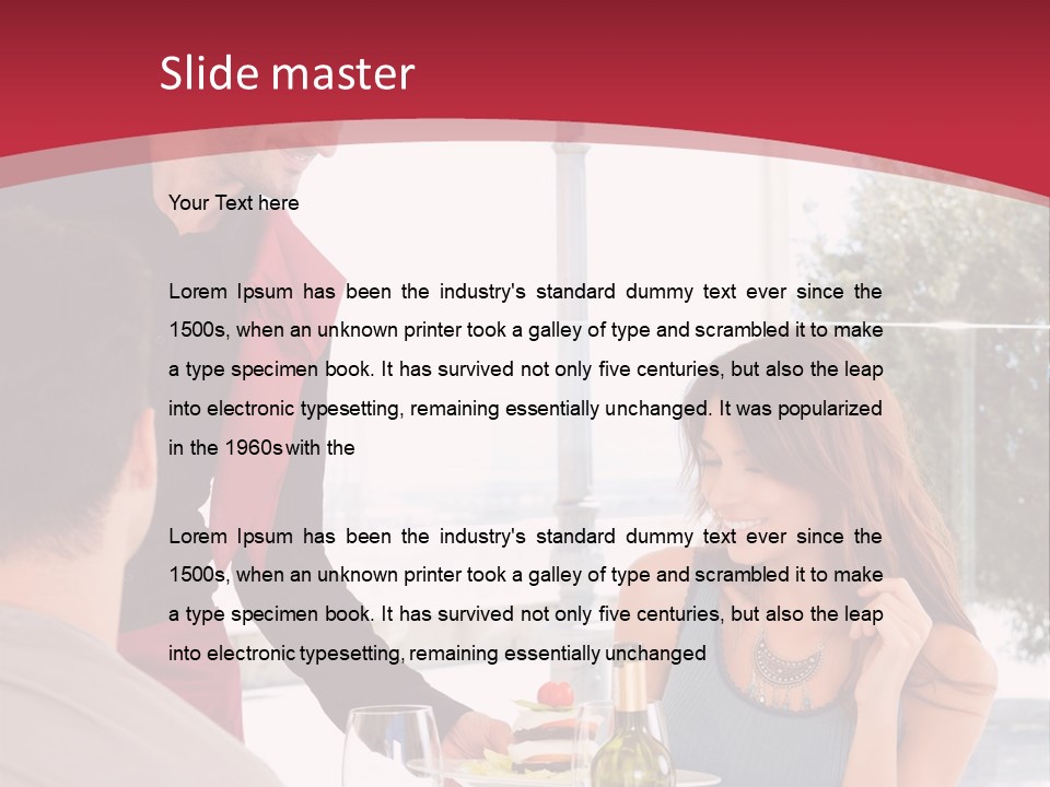 People Alcohol Expensive PowerPoint Template