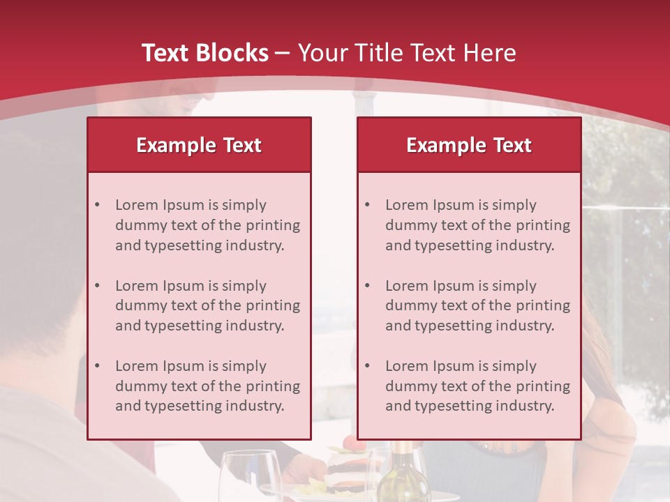 People Alcohol Expensive PowerPoint Template