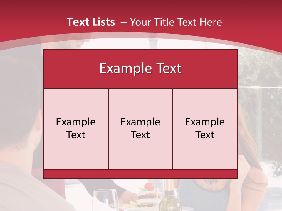 People Alcohol Expensive PowerPoint Template