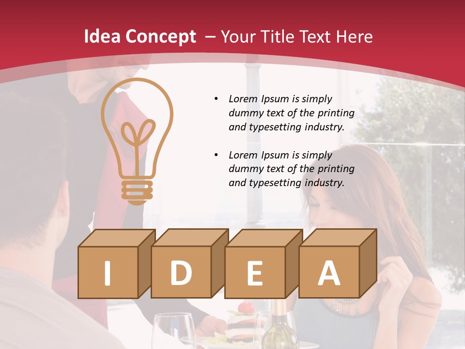 People Alcohol Expensive PowerPoint Template