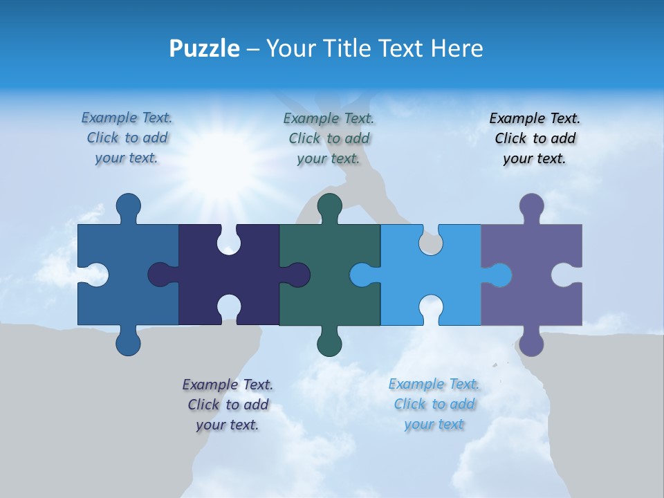 Sunset Life Active PowerPoint Template